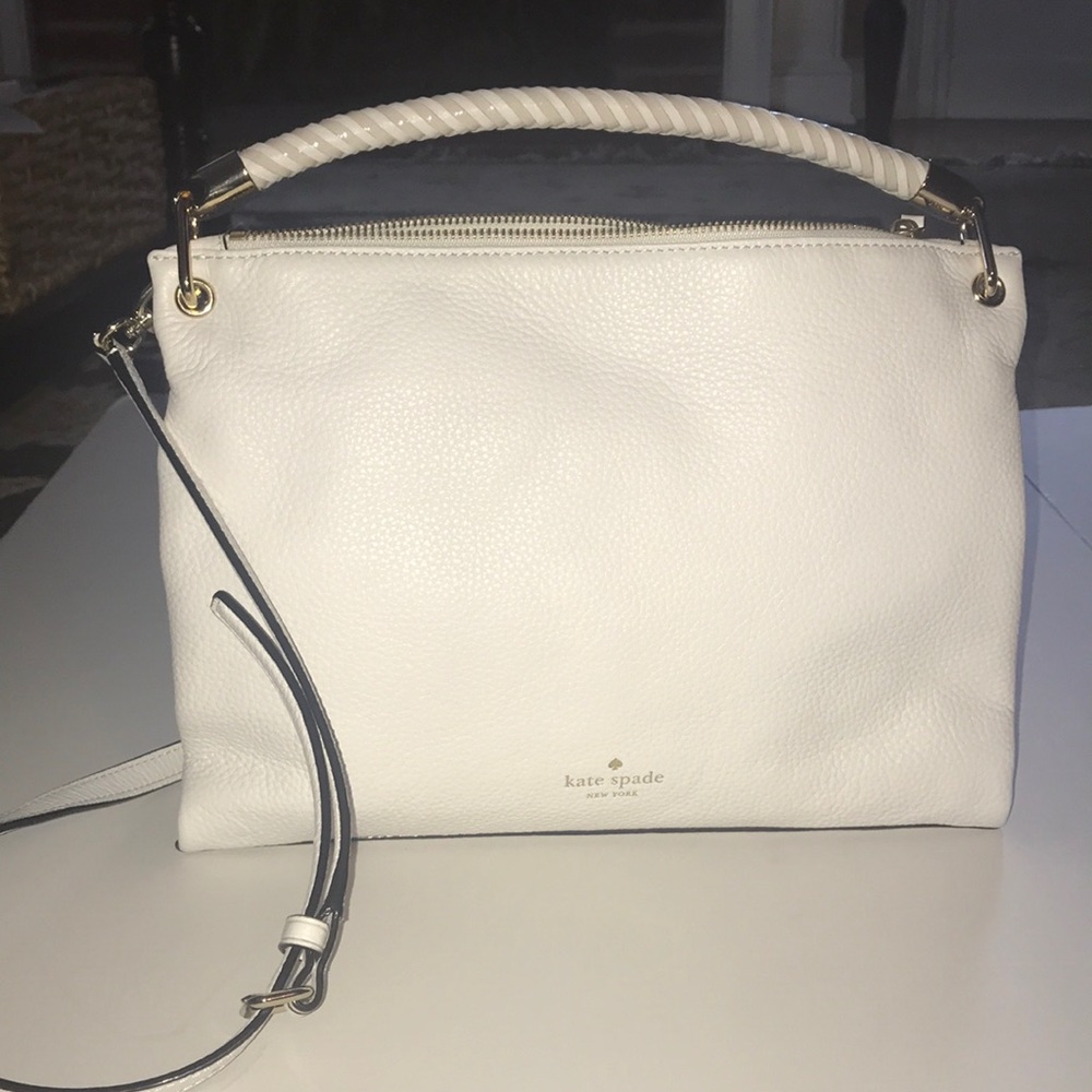 NWT Kate Spade Elliot place purse (cream/pebble)